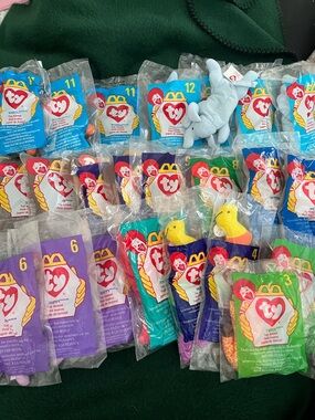 NEW 1998 Sealed Bundle McDonald’s Teenie Beanie Babies 24 Pieces